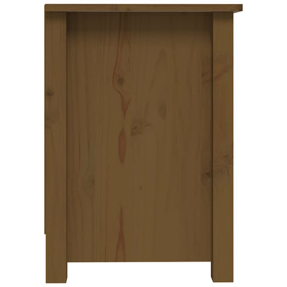 TV Cabinet Honey Brown 103x36,5x52 cm Solid Wood Pine