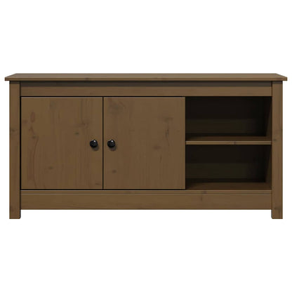 TV Cabinet Honey Brown 103x36,5x52 cm Solid Wood Pine