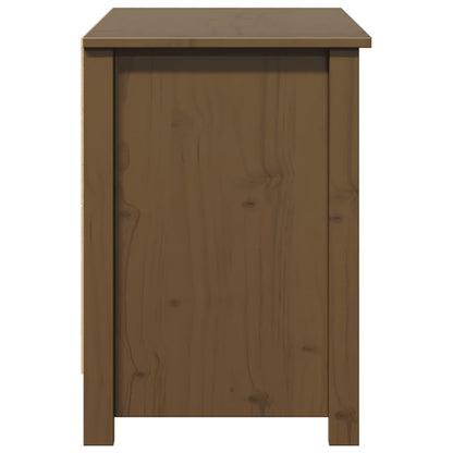 TV Cabinet Honey Brown 103x36.5x52 cm Solid Wood Pine