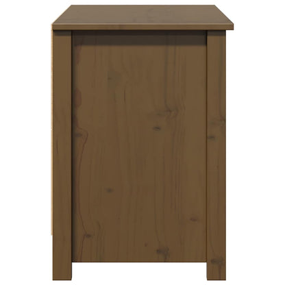 TV Cabinet Honey Brown 103x36,5x52 cm Solid Wood Pine