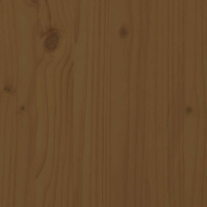 TV Cabinet Honey Brown 103x36,5x52 cm Solid Wood Pine