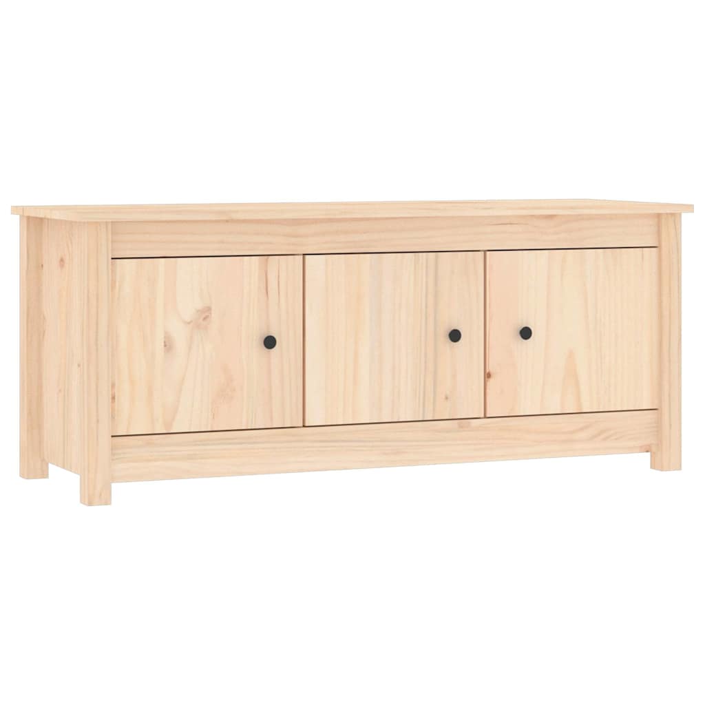 Shoe Cabinet 110x38x45,5 cm Solid Wood Pine
