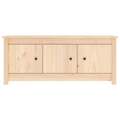 Shoe Cabinet 110x38x45,5 cm Solid Wood Pine