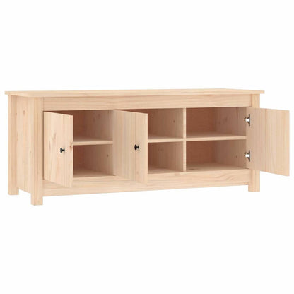 Shoe Cabinet 110x38x45,5 cm Solid Wood Pine