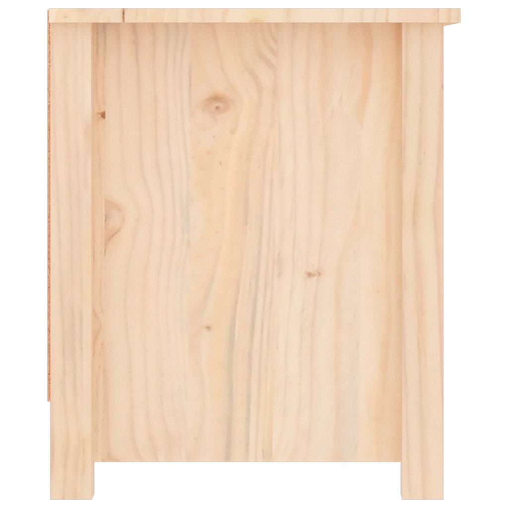 Shoe Cabinet 110x38x45,5 cm Solid Wood Pine