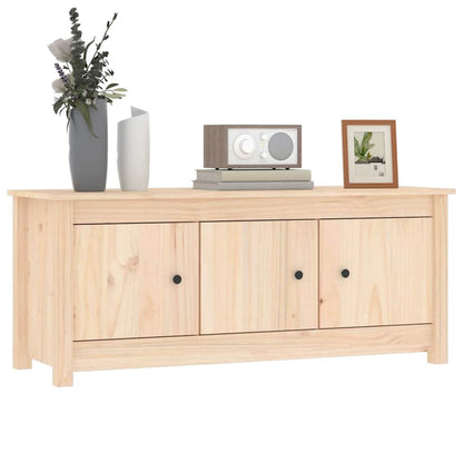 Shoe Cabinet 110x38x45,5 cm Solid Wood Pine