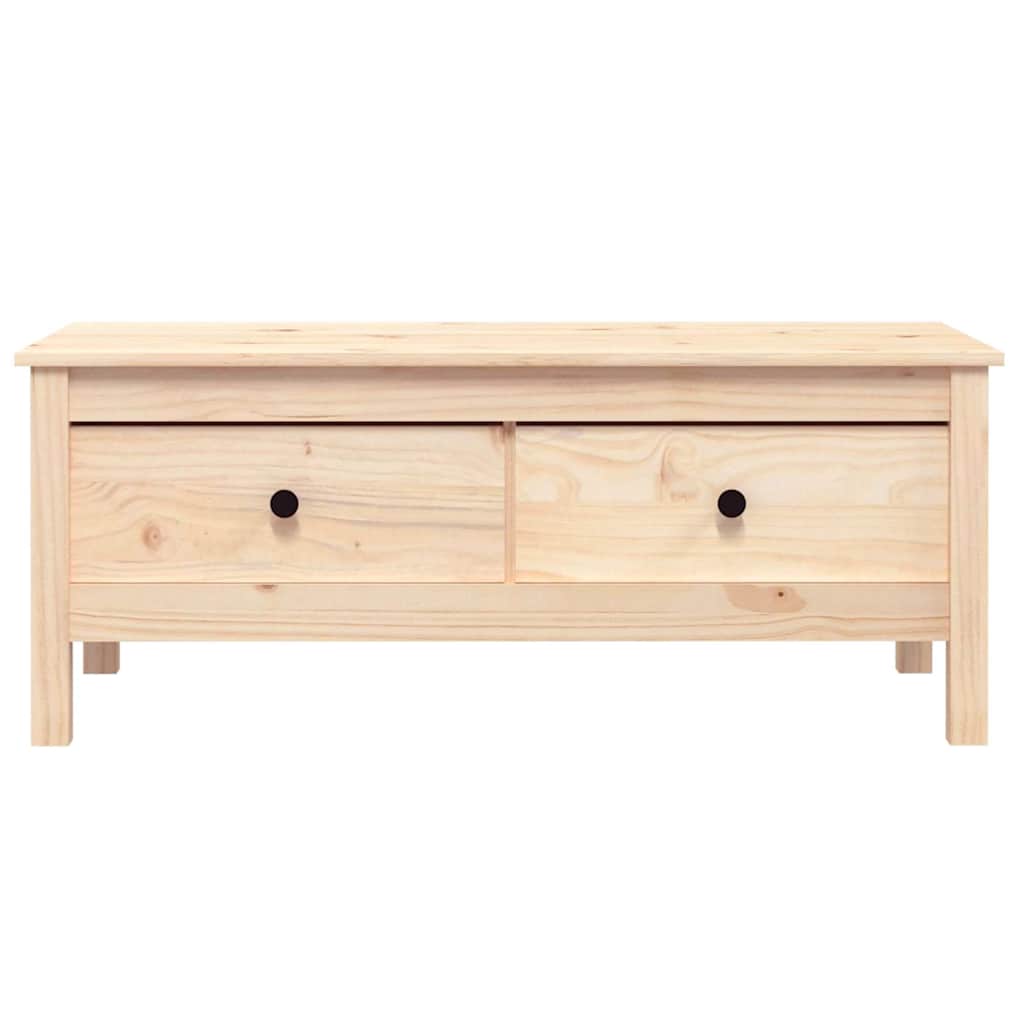 Coffee Table 100x50x40 cm Solid Wood Pine