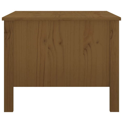 Coffee Table Honey Brown 100x50x40 cm Solid Wood Pine