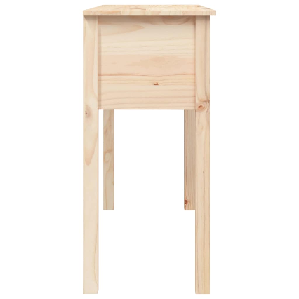 Console Table 100x35x75 cm Solid Wood Pine