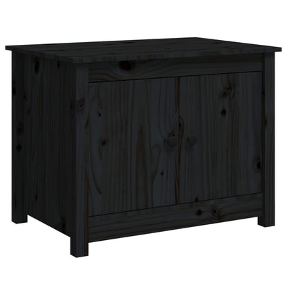 Coffee Table | Black | Solid Pine Wood | Medium | Coffee Table