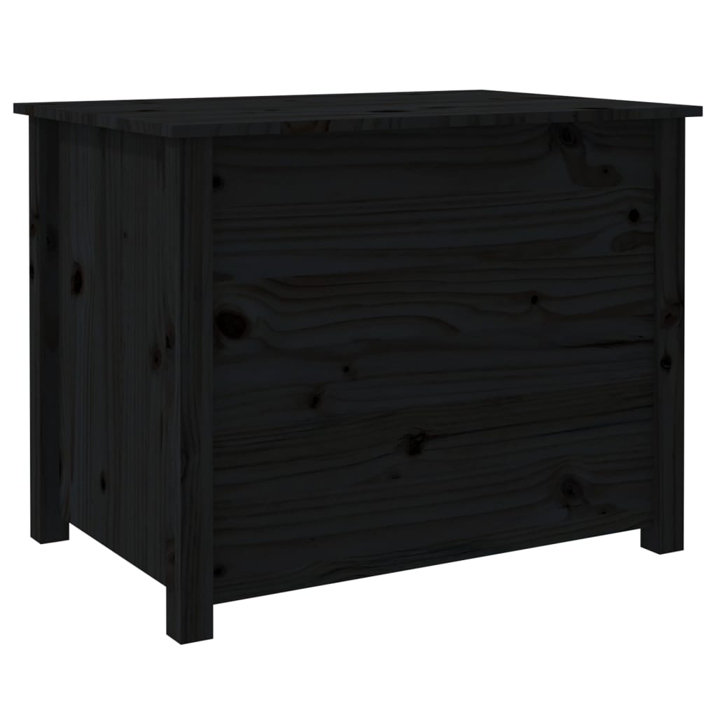 Coffee Table | Black | Solid Pine Wood | Medium | Coffee Table