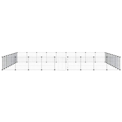 Pet Cage | Black | Powder-coated steel | Spacious | Collapsible