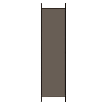 6-Panel Room Divider Anthracite 300x200 cm Fabric