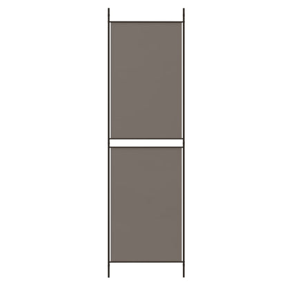 4-Panel Room Divider Anthracite 200x200 cm Fabric
