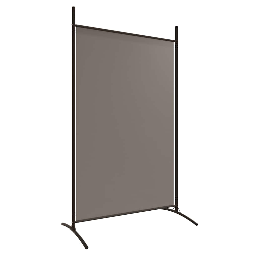 4-Panel Room Divider Anthracite 346x180 cm Fabric