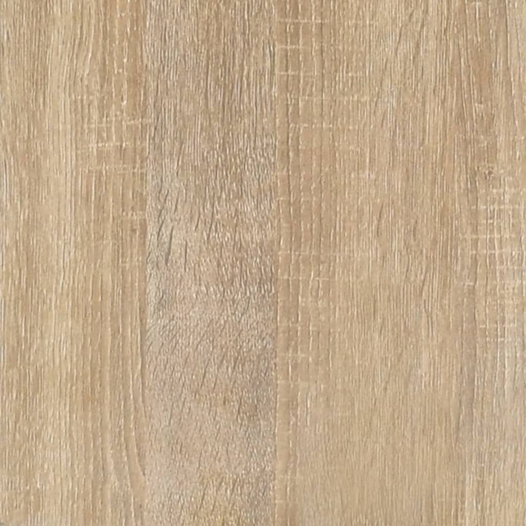 Book Cabinet Sonoma Oak 100x33x70.5cm Engineered Wood and Steel