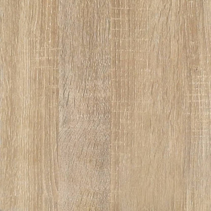 Book Cabinet Sonoma Oak 100x33x70.5cm Engineered Wood and Steel