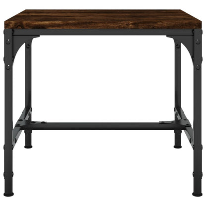 Side Tables 2 pcs Smoked Oak 40x40x35 cm Engineered Wood