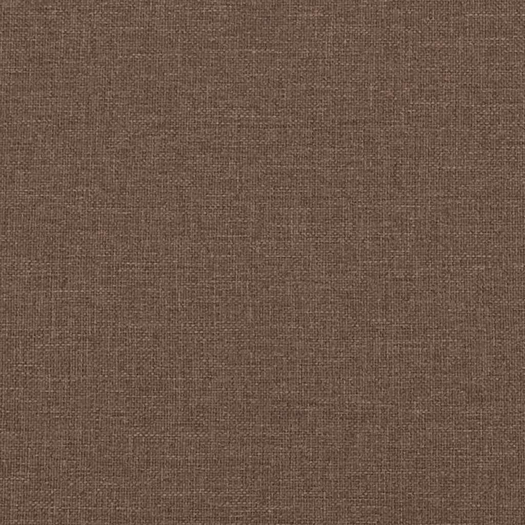 Massage Reclining Office Chair Brown Fabric