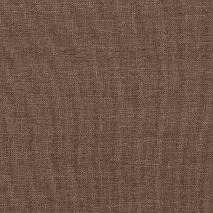 Massage Reclining Office Chair Brown Fabric
