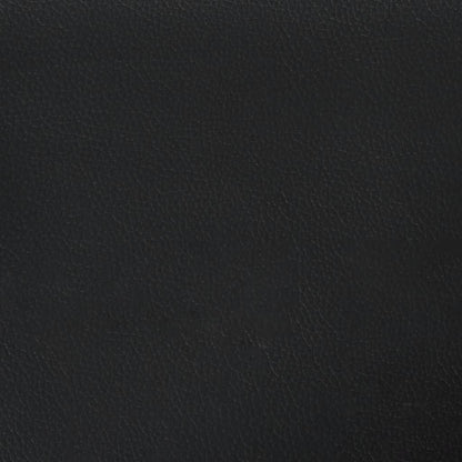 Reclining Office Chair Black Faux Leather