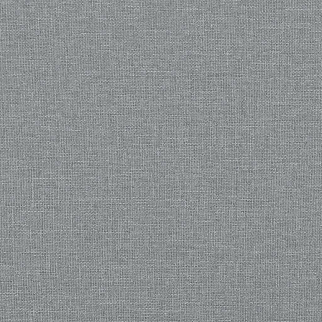 Reclining Office Chair Light Grey Fabric