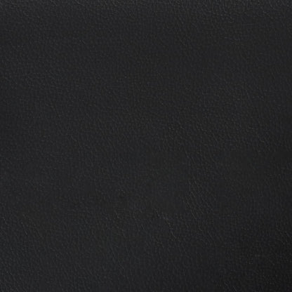 Reclining Office Chair Black Faux Leather