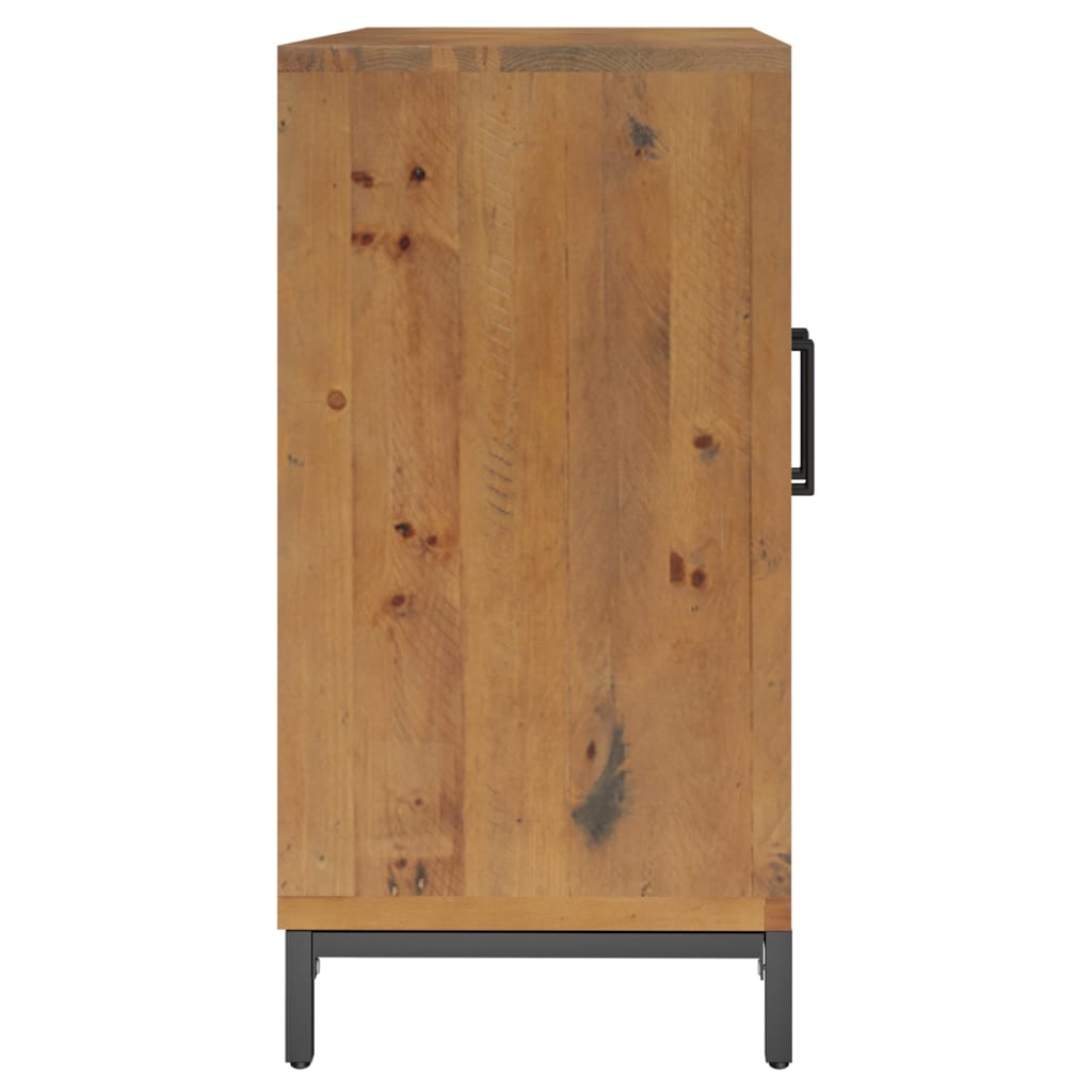 Sideboard Brown 75x35x70 cm Solid Pinewood