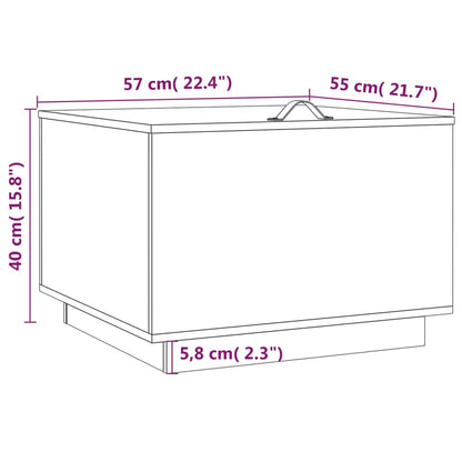 Storage Boxes with Lids 3 pcs Grey Solid Wood Pine