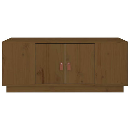 818258 vidaXL Coffee Table Honey Brown 100x50x41 cm Solid Wood Pine
