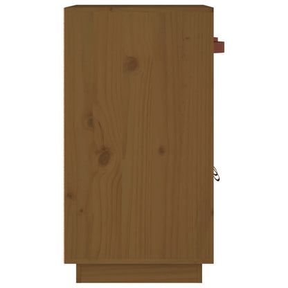 Sideboard Honey Brown 65.5x40x75 cm Solid Wood Pine