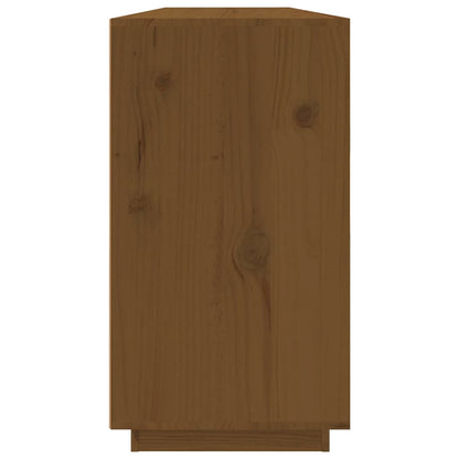 Sideboard Honey Brown 100x40x75 cm Solid Wood Pine