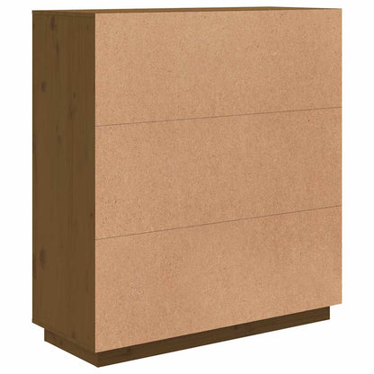 Highboard Honey Brown 100x40x108,5 cm Solid Wood Pine