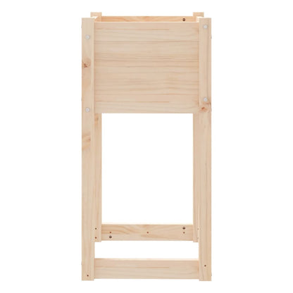 Planters 2 pcs 40x40x81 cm Solid Wood Pine