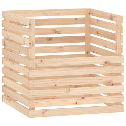 Composter 80x80x78 cm Solid Wood Pine