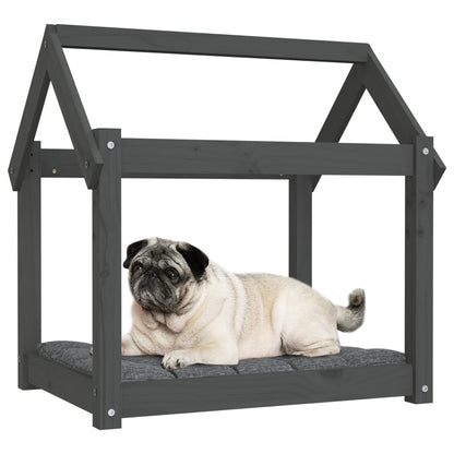 Dog Bed | Grey | Solid Pine Wood | Medium |  Tough | Dog Bed