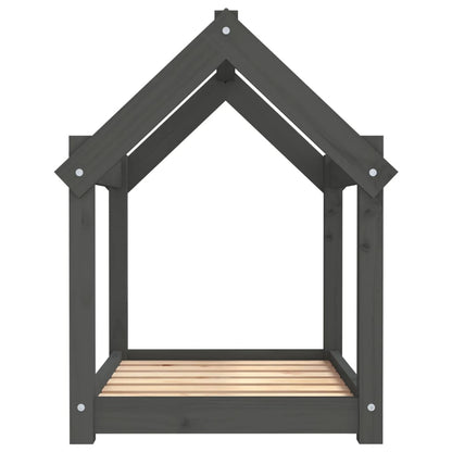 Dog Bed | Grey | Solid Pine Wood | Medium |  Tough | Dog Bed