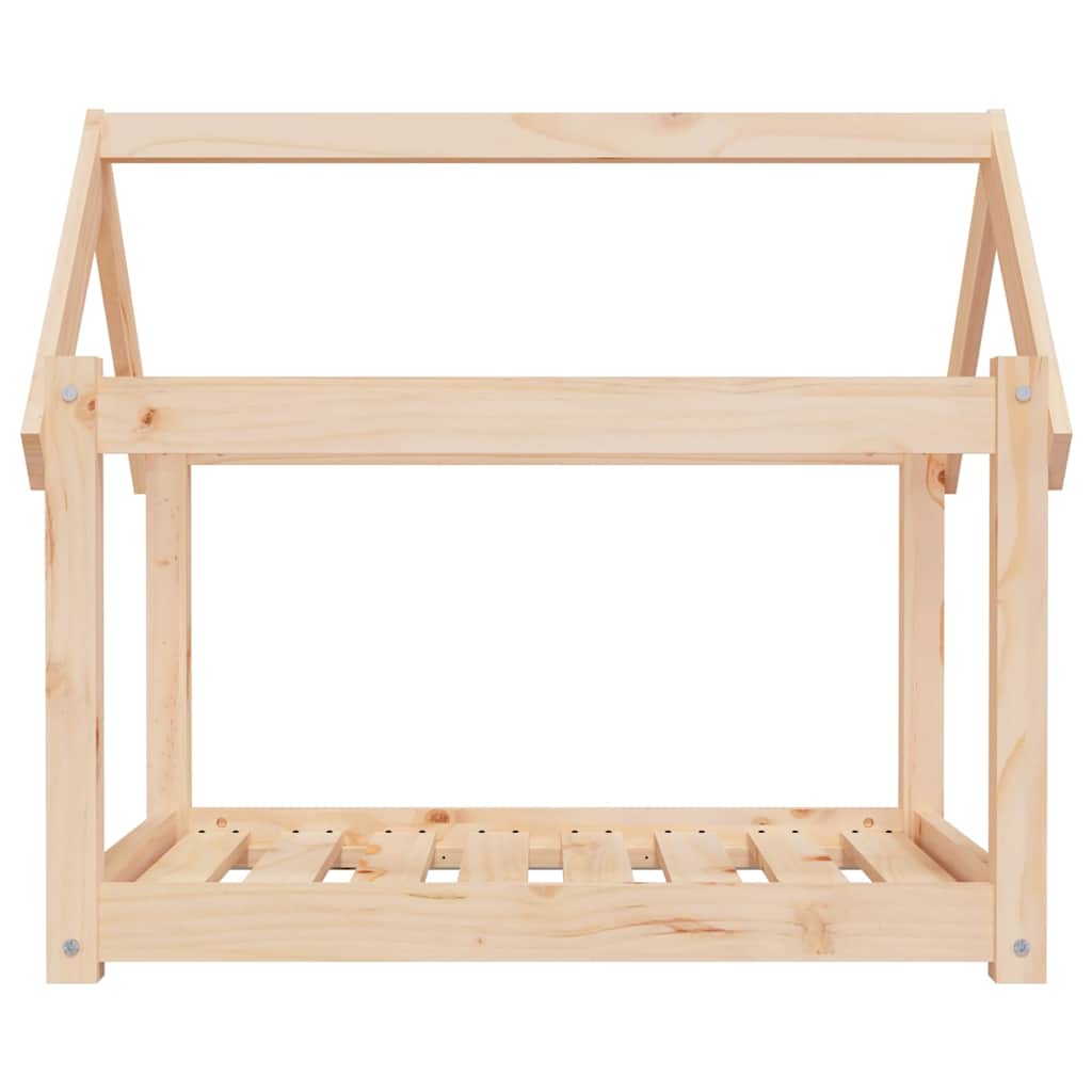 Dog Bed 81x60x70 cm Solid Wood Pine