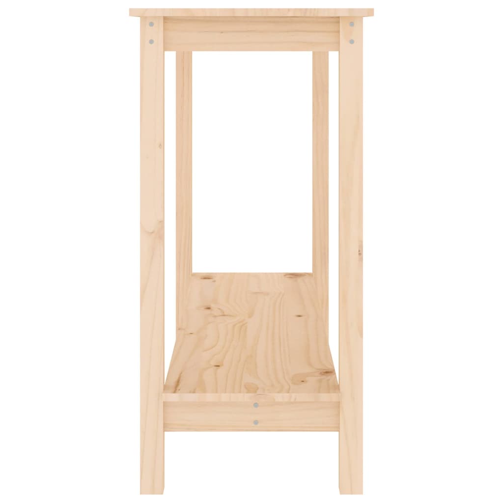 Console Table 110x40x80 cm Solid Wood Pine