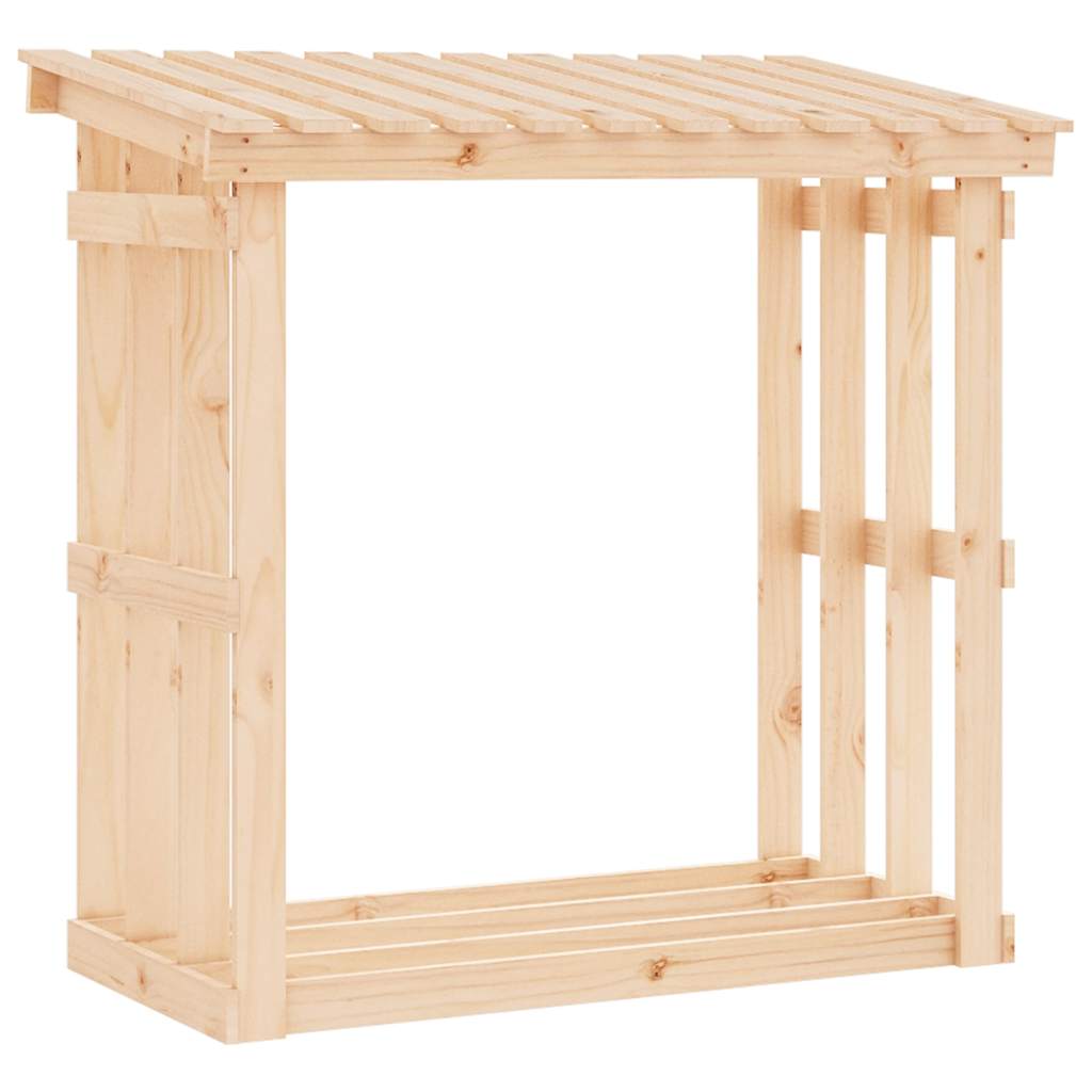 Firewood Rack 108x64,5x109 cm Solid Wood Pine