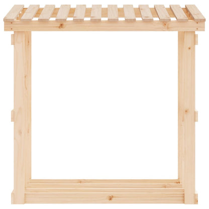 Firewood Rack 108x64,5x109 cm Solid Wood Pine