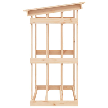 Firewood Rack 108x64,5x109 cm Solid Wood Pine