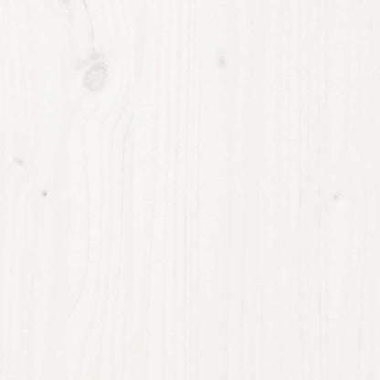 3 Piece Bar Set White Solid Wood Pine