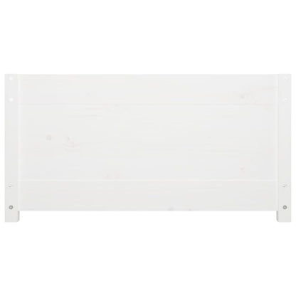 Day Bed without Mattress White 80x200 cm Solid Wood Pine