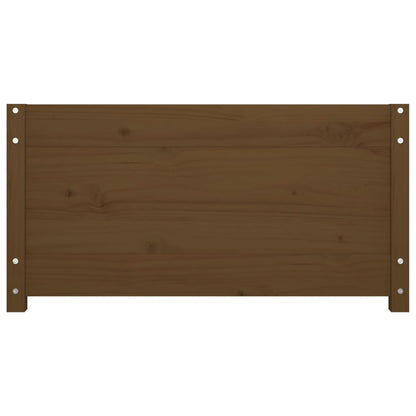 Day Bed without Mattress Honey Brown 80x200 cm Solid Wood Pine