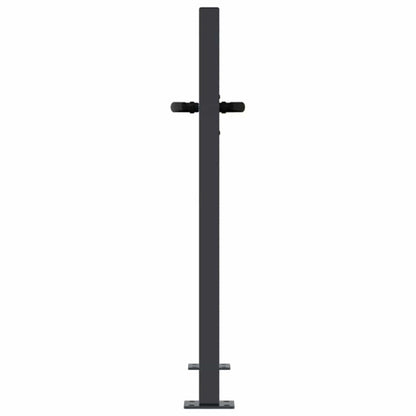 Garden Gate Anthracite 100x100 cm Steel Tree Design