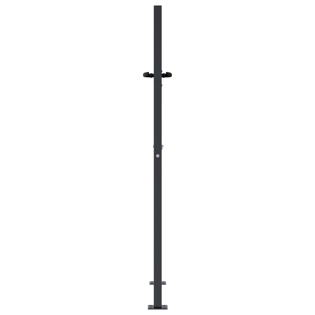 Garden Gate Anthracite 100x125 cm Steel Tree Design
