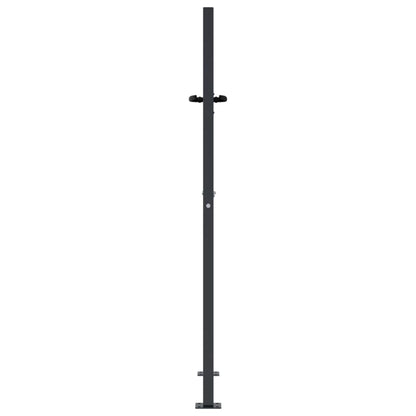 Garden Gate Anthracite 100x125 cm Steel Tree Design