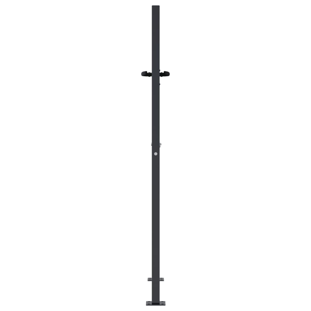 Garden Gate Anthracite 100x150 cm Steel Tree Design