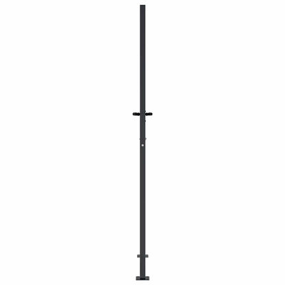 Garden Gate Anthracite 100x200 cm Steel Tree Design